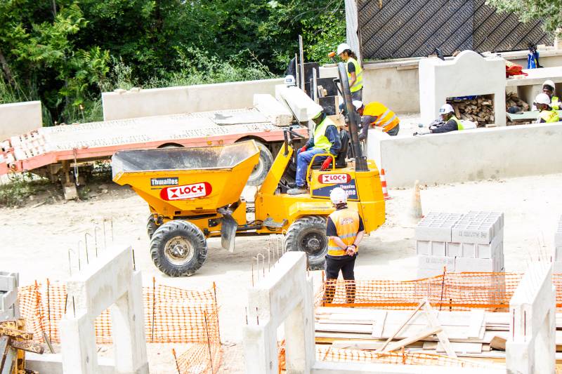 Journée de tests et de formations sur chantier Marseille 13016