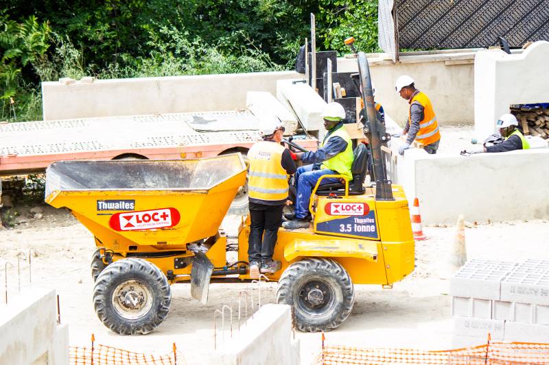 Journée de tests et de formations sur chantier Marseille 13016