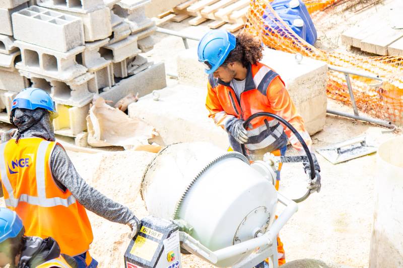 Journée de tests et de formations sur chantier Marseille 13016