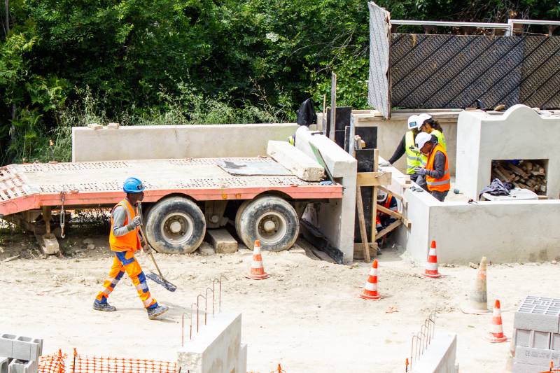 Journée de tests et de formations sur chantier Marseille 13016