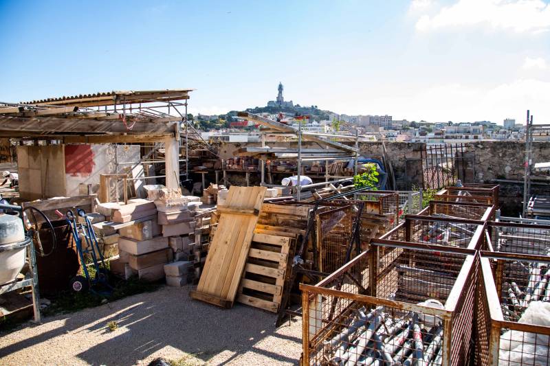 en chantier de travail Acta Vista